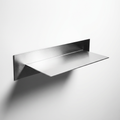 Ferrani Mono Plane stainless steel floating shelf minimalist design